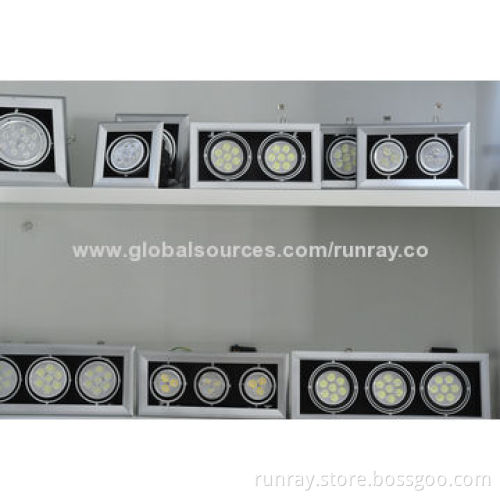 9W LED Downlight, 900lm, 85-265V AC or 12-24V DC, Bridgelux/Epistar/EpiLEDs Chip, CE, ISO 9001 Mark